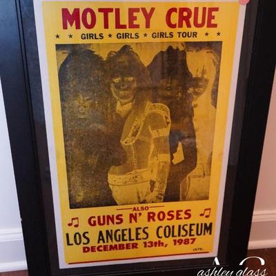 Motely Crue Poster