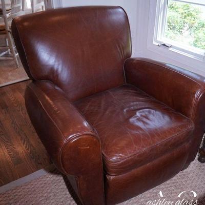 Leather Club Chair