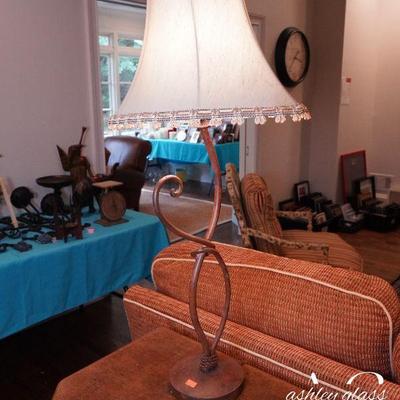 Iron Table Lamp