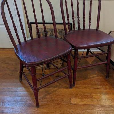 Antique S. Bent & Brothers Chairs