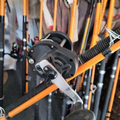 Fishing rods and reels