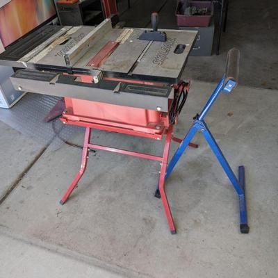 Skilsaw Table Saw plus work rest