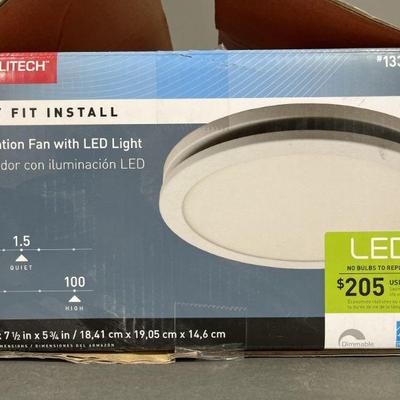 Lot 244 | Utilitech Ventilation Fan with LED Light