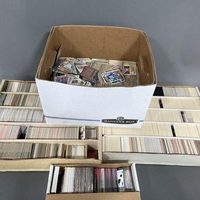 Lot 86 | Boxes of Baseball/Football Cards 80s and 90s