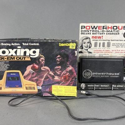 Lot 49 | Bambino Boxing Video Game & Battery Charger