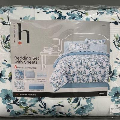Lot 176 | Home Expressions Full Bedding Set with Sheets