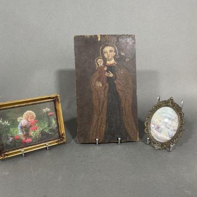 Lot 135 | Vintage Hand Painted Art and Prints