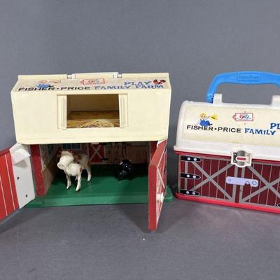 Lot 101 | Fisher Price Play Family Farm & Lunchbox