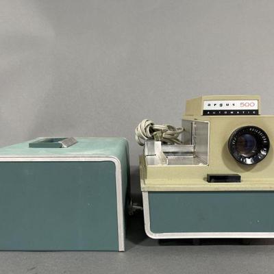 Lot 39 | Argus 500 Automatic Projector Powers On