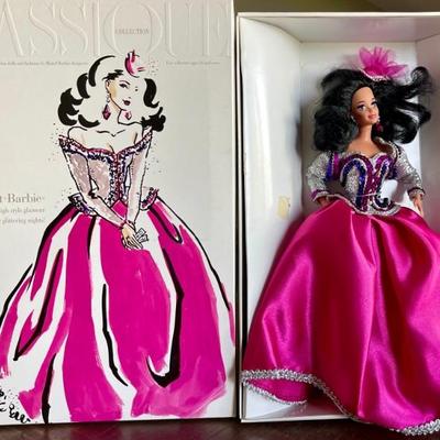 1993 Opening Night Barbie Doll By Janet Goldblatt Sique Collection In Original Box 