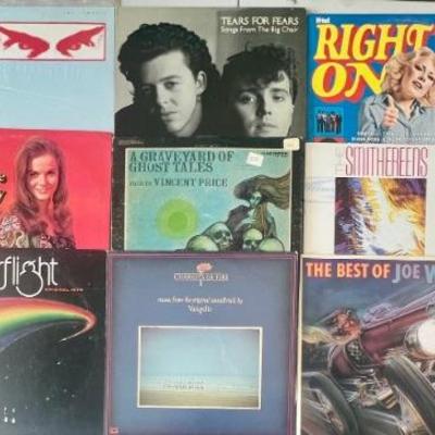 (15) Assorted Vintage Vinyl Albums - Winwood, Starflight, Joe Walsh, The Smithereens, Ray Conniff, And More