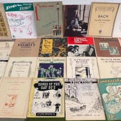 Large Lot Of Vintage Sheet Music - Carol King, Classic, Religiouse, And More