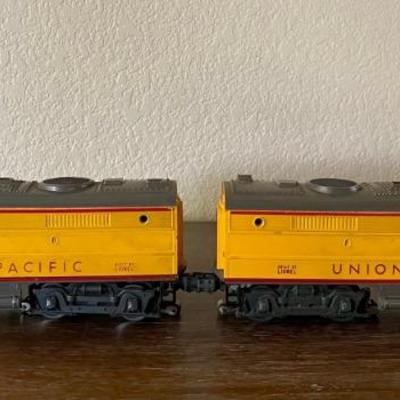 Post War Lionel Twin Diesel O Gauge Locomotive 2023 Magne-Traction Union Pacific With Paperwork & Box 