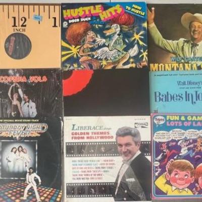 (15) Assorted Vintage Vinyl Albums - Shaun Cassidy, Discopedia, Saturday Night Fever, Ryan Wilson, And More