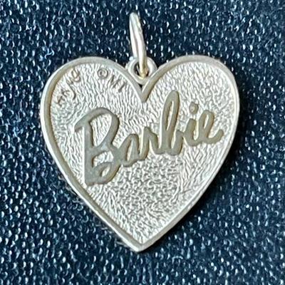 Vintage 14K Gold Barbie Pendant - 1.1 Grams 