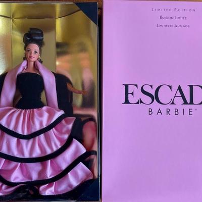1996 Limited Edition Escada Barbie Doll New In Box 