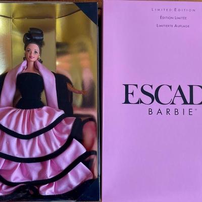 1996 Limited Edition Escada Barbie Doll New In Box 