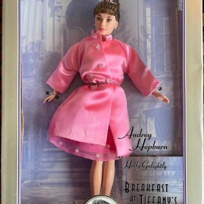 1998 Paramount Pictures Audrey Hepburn Collection Breakfast At Tiffany's Fashion Doll Mattel NIB