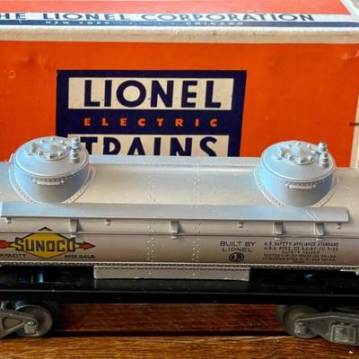 Vintage Lionel Number 6465 Tank Car Train In Original Box 