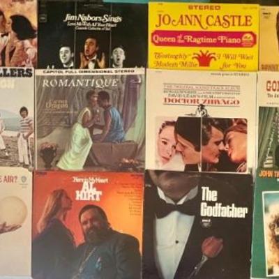 (18) Assorted Vintage Vinyl Albums - Classical, Country, Musical, Sound Tracks, And More