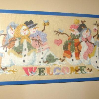 crewel & cross stitch