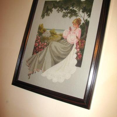 crewel & cross stitch