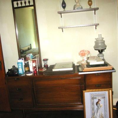 MCM dresser with mirror $ 135.00
