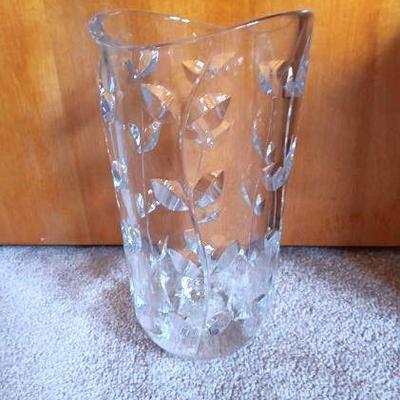 14" Tiffany vase  $ 75.00               2 other pieces with this pattern avaliable 
