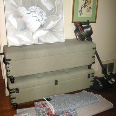 storage benches  $ 50.00 each