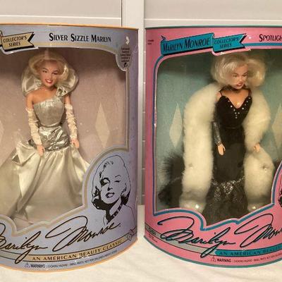 MMF098 Two Marilyn Monroe Collector’s Series Dolls
