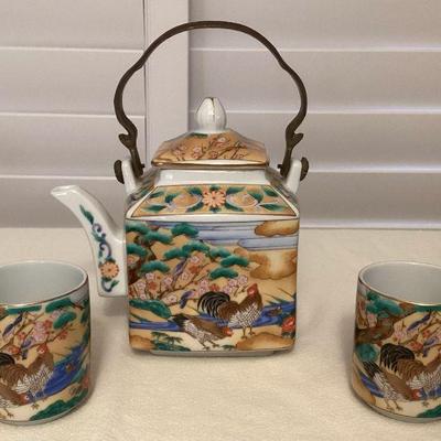MMF090 Asian Porcelain Tea Set
