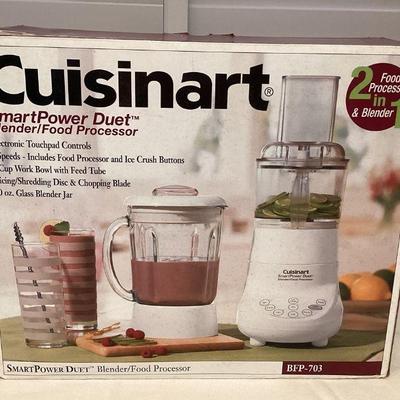 MMF003 Cuisinart Smart Power Duet Blender/Food Processor New