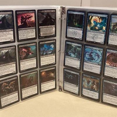 MMF068 Binder Of Over 400 Collectible Magic The Gathering Trading Cards
