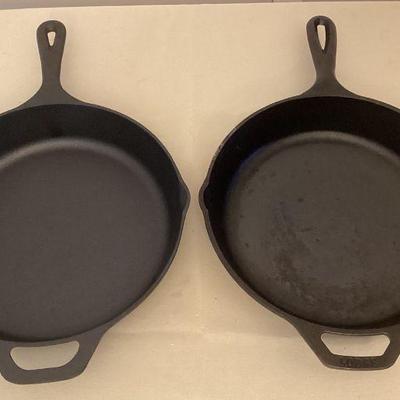 MMF080 Two 10” Cast Iron Pans

