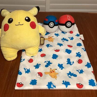 MMF059 Pokemon Plushies & Flat Sheet