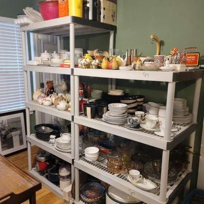 Numerous kitchen wares a