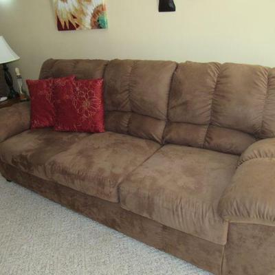 Couch with matching loveseat