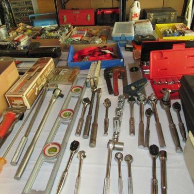 Ratchets, sockets and more- some Snap On