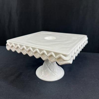 INDIANA GLASS CAKE STAND
