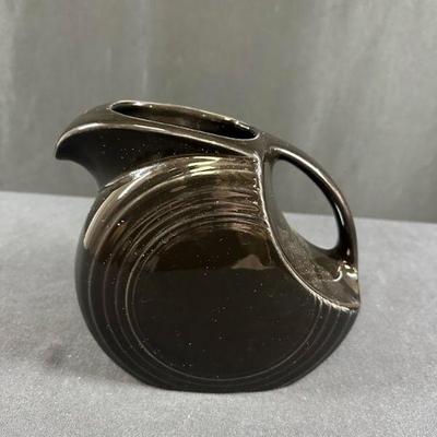 FIESTA WARE BLACK MID CENTURY PITCHER