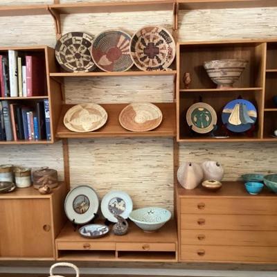 Scandinavian wall unit