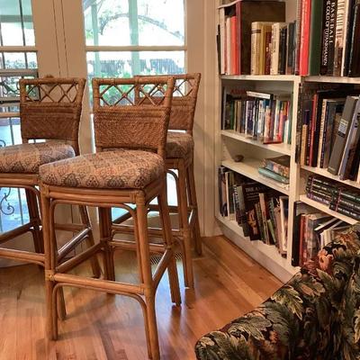 Books: travel, art, New Mexico. 