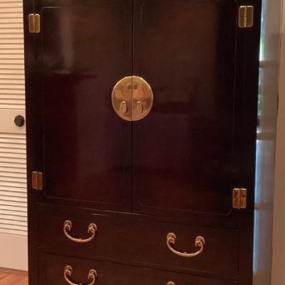 Asian inspired cupboard