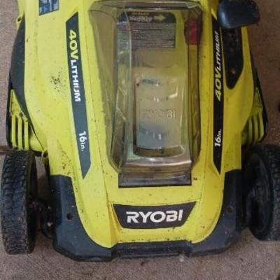 Ryobi electric mower