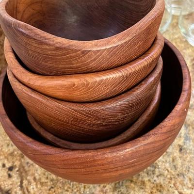 Teakwood salad set