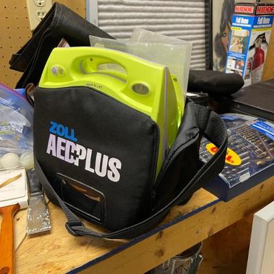 Defibrillator - Never used.