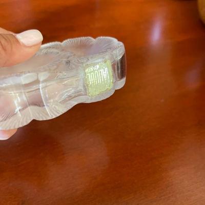 Lalique Crystal Perfume Bottle