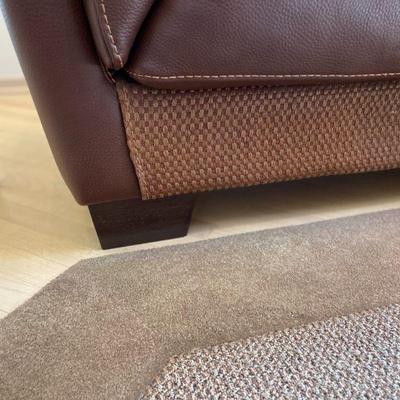 Gamma Arredamenti Leather Sofa