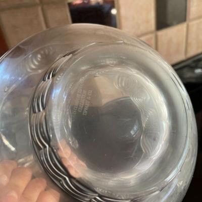 Louis Comfort Tiffany & Co Crystal Bowl