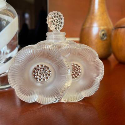 Lalique Crystal Perfume Bottle